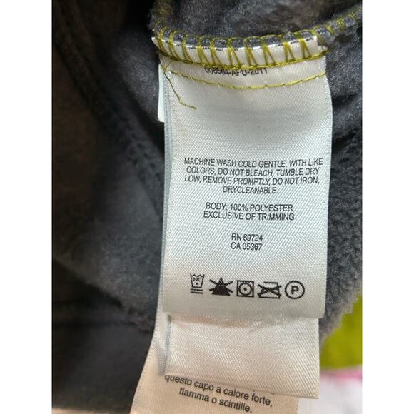 Columbia Fleece‎ Jacket Green Gray Men's Medium Full Zip Outdoor Warm - Picture 9 of 9